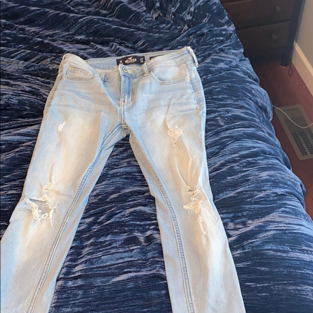 Hollister low rise super skinny jeans